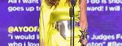 Beyoncé Canary Yellow Dress