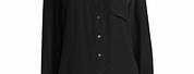 Black Long Sleeve Tunic Shirt