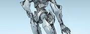 Black and White Android Robot Anime Girl