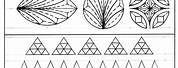 Black and White Chip Carving Patterns