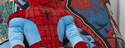 Black and White Spider-Man Pillow