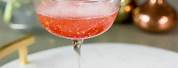 Blood Orange Champagne Cocktail