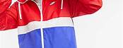 Blue Red and White Nike Tracksuit