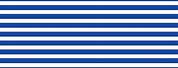 Blue and White Horizontal Stripes