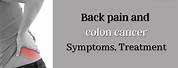 Bowel Cancer Back Pain