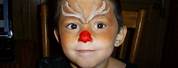 Boys Face Paint Red Nose