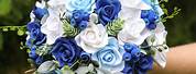 Bridal Bouquets Real Flowers Blue