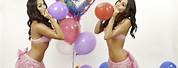 Brie and Nikki Bella Birthday Balloons