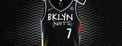 Brooklyn Nets Grunge Texture in Jersey