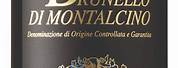 Brunello Di Montalcino Wine Labels