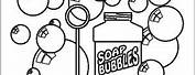 Bubbles Learning Experience Coloring Pages