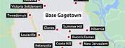 CFB Gagetown Training Area Map