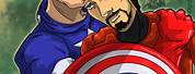Captain America X Iron Man Fan Art