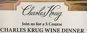 Charles Krug Wine Dinner