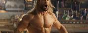 Chris Hemsworth Thor Love and Thunder Backside