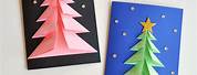 Christmas Tree Card Craft for Kids Template