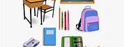 Classroom Objects Clip Art