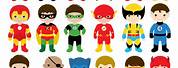 Comic Characters Clip Art