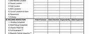 Construction Project Quality Plan Template