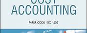 Cost Accounting Book PDF B.Com Hons