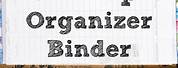 Coupon Book Organizer Binder