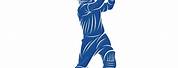 Cricket Player Pic for Logo