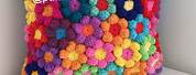 Crochet Flower Garden Cushion Patterns