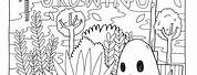 Cute Aesthetic Coloring Pages