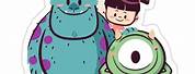 Cute Boo Monsters Inc Stickers