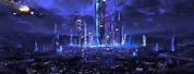 Cyberpunk Future City Wallpaper 4K