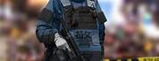 Cyberpunk Police SWAT with Shotgun