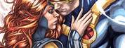 Cyclops Jean Grey Kiss Fan Art
