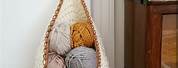 DIY Free Crochet Hanging Basket