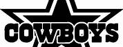 Dallas Cowboys Logo Vector Black