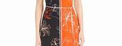Diane Von Furstenberg Colorblock Dress