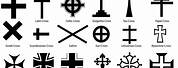 Different Christian Crosses