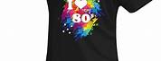 Disco Neon Theme T-Shirt