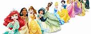 Disney Princess Line Up Image PNG