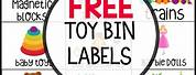 Download My Toy Bin Labels