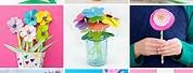 Easy Spring Crafts with Real Flowers