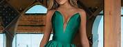 Emerald Green Dresses for a Day Wedding