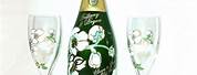 Engraved Champagne Bottle