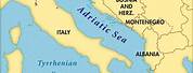 Europe 1160 Map Adriatic Sea