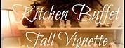 Fall Kitchen Vignettes