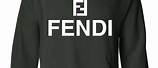 Fendi Engraved Logo On Hoodie