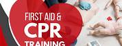 First Aid and CPR Training Flyer