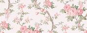 Floral Background Wallpaper Coquette