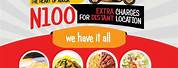 Food Stuffs Flyer Design Nigeria