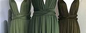 Forest Green Bridesmaid Dresses Plus Size