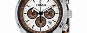 Fossil Cuff Watch Leather